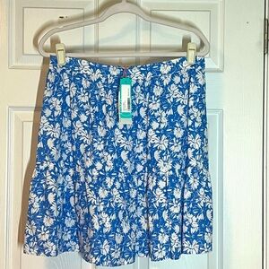 Skies Are Blue Rita Pleated Skirt  size Large